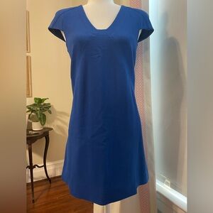 Tibi Deep Blue Mini Dress